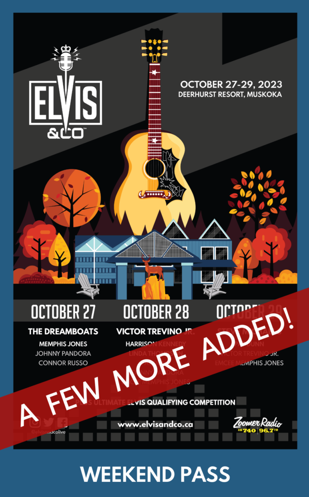 Elvis and Co Weekend Passes a few more less