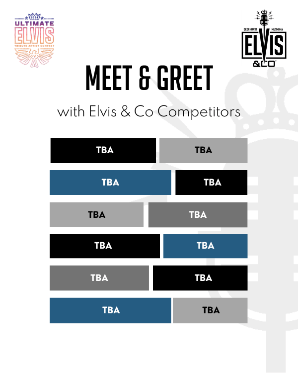 Elvis & Co Meet & Greet with Competitors
