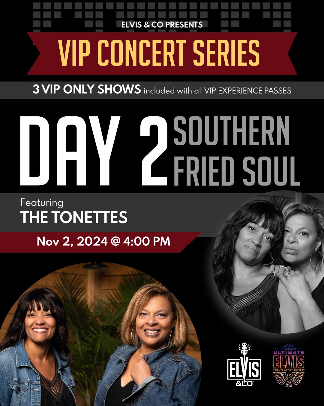 Elvis & Co VIP Concert Southern Fried Soul with The Tonettes