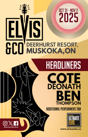 2025 Elvis and Co Festival Poster