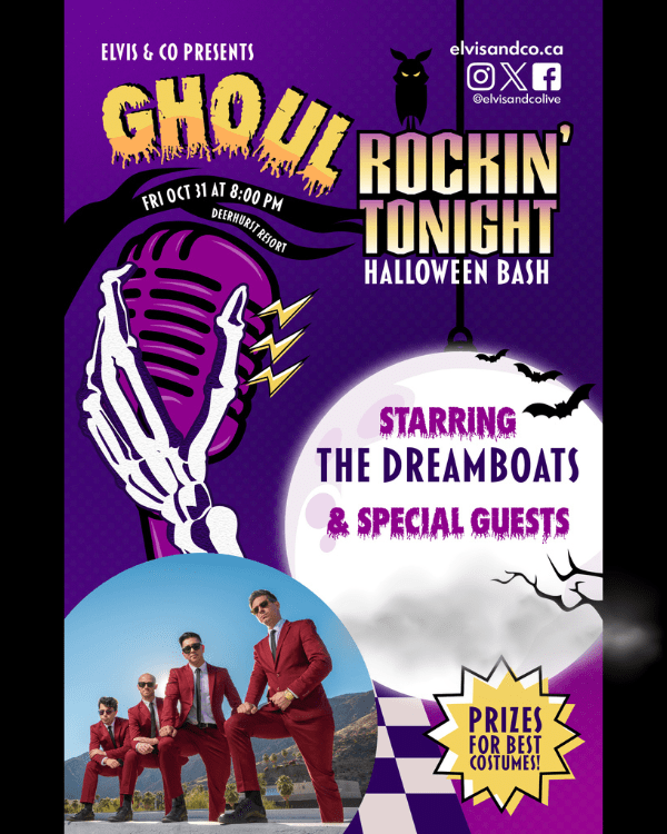 Ghoul Rockin' Tonight Halloween Bash Elvis and Co 2025