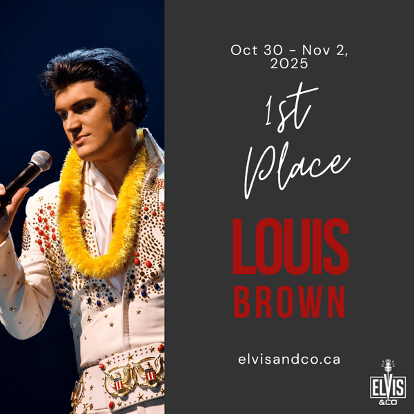 Louis Brown 2025 Elvis & Co Champion Winner