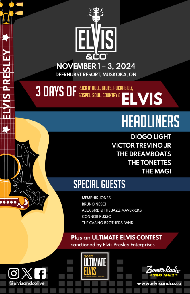 2025 Elvis & Co Festival Poster