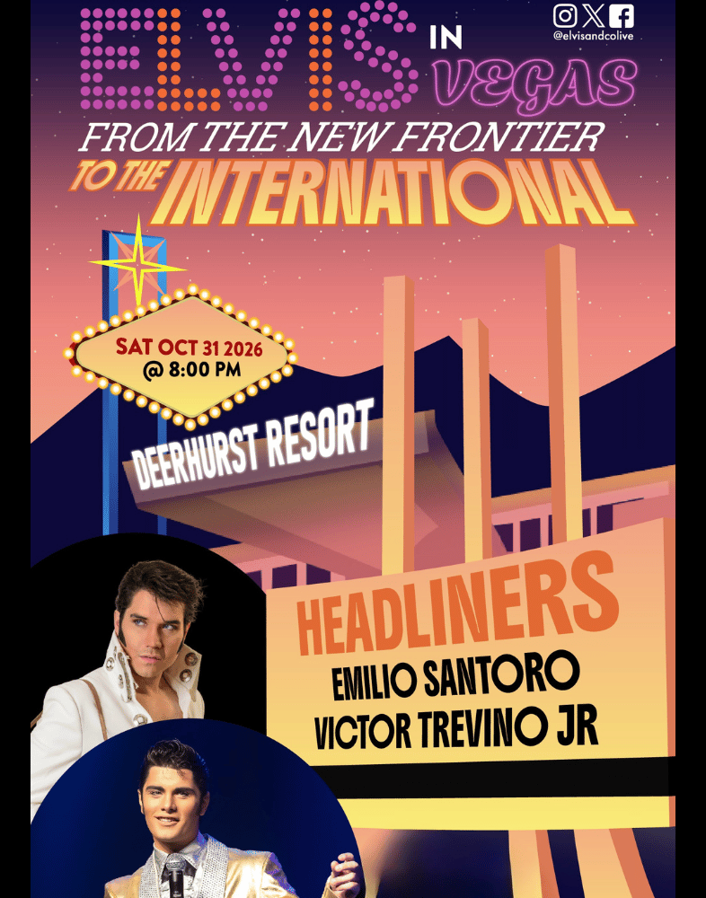 Elvis in Vegas at the 2026 Elvis & Co Festival